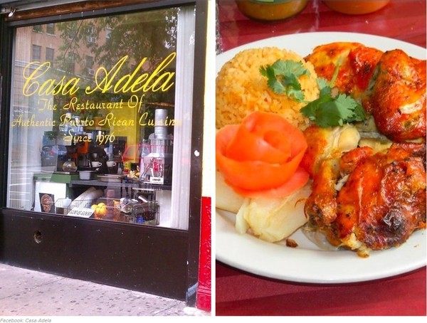 Cơm ở tiệm Casa Adela (East Village)