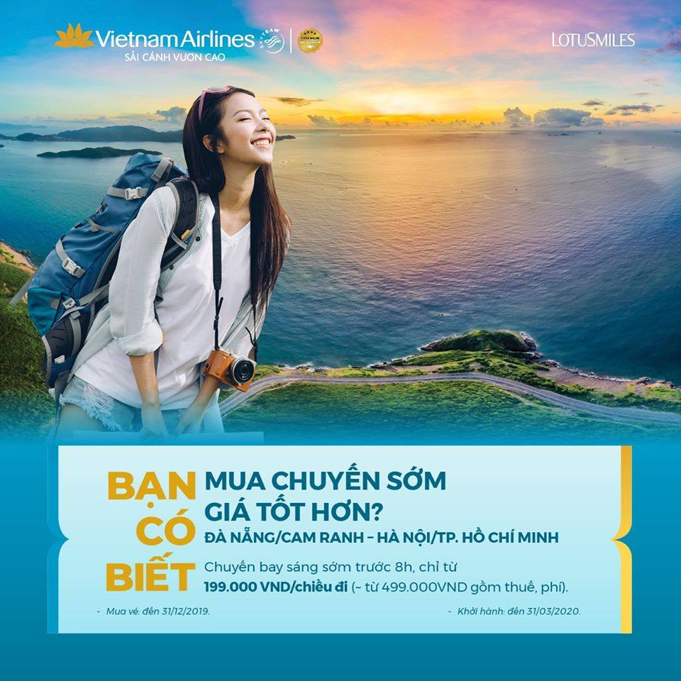 Vi Vu Hà Nội Sài Gòn Cùng Vietnam Airlines Chỉ 499k